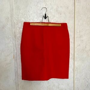 Orange No. 2 Pencil Skirt
